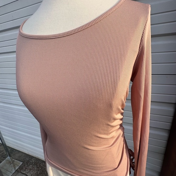 SHEIN women’s mauve stretch top size L - Picture 5 of 8